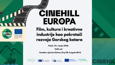 Okrugli stol „Cinehill Europa – film, kultura i kreativne industrije kao pokretači razvoja gorskog kotara