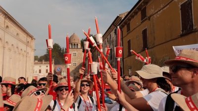 Volonterka Gradskog društva Crvenog križa Krk sudjelovala na Fiaccolati u Solferinu