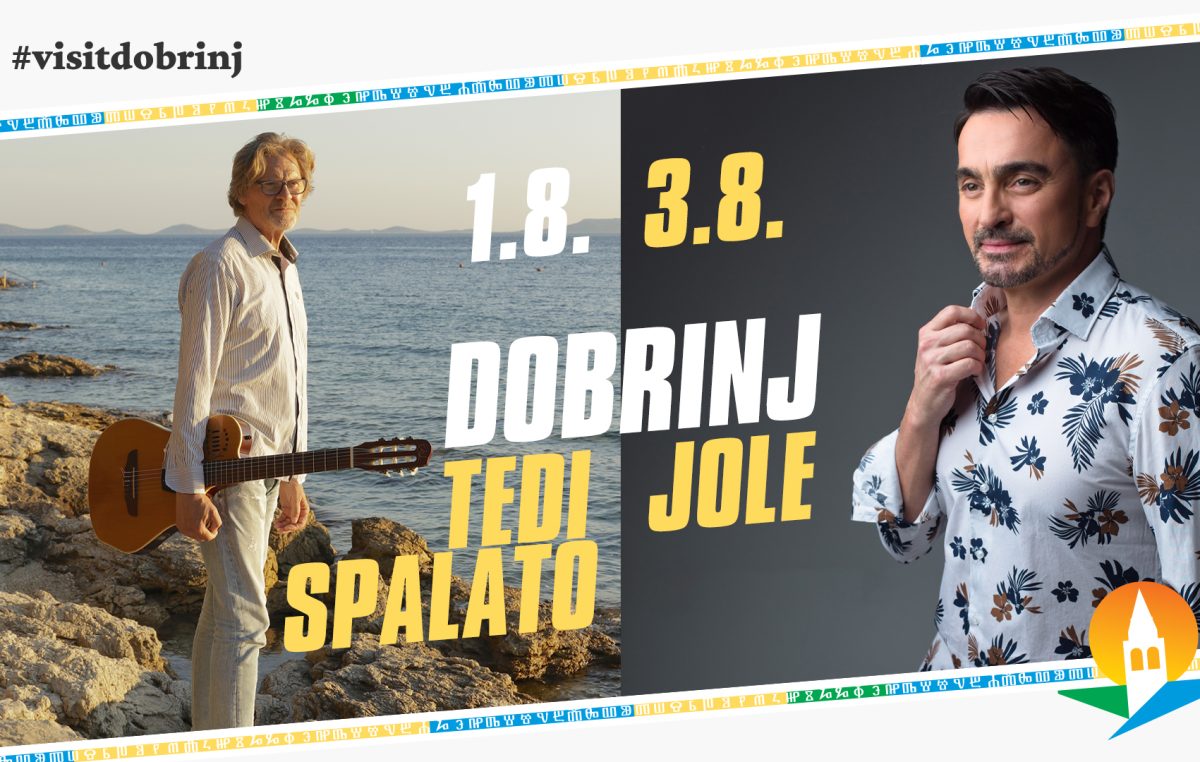 Tedi Spalato i Jole za veliku feštu povodom dana Općine Dobrinj, Stipanje