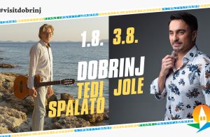 Tedi Spalato i Jole za veliku feštu povodom dana Općine Dobrinj, Stipanje