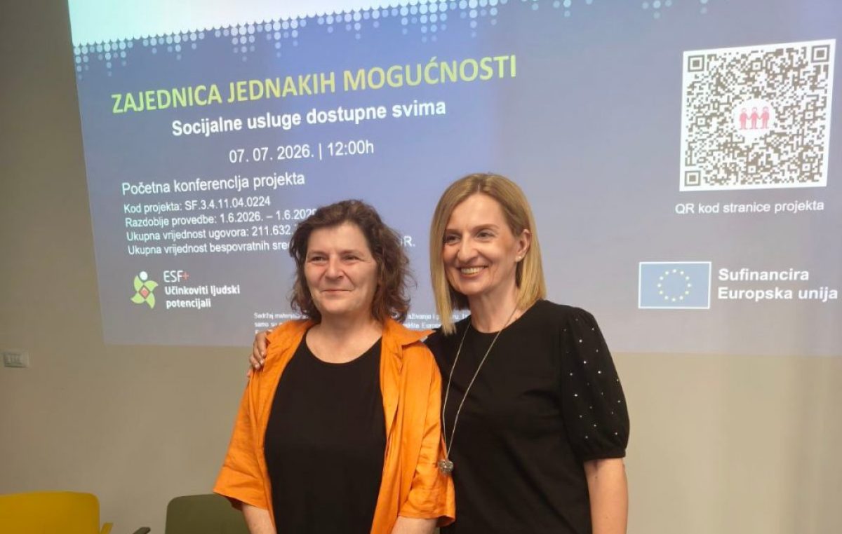 Projekt „Zajednica jednakih mogućnosti“ donosi dostupnije socijalne usluge osobama s invaliditetom u Primorsko-goranskoj županiji