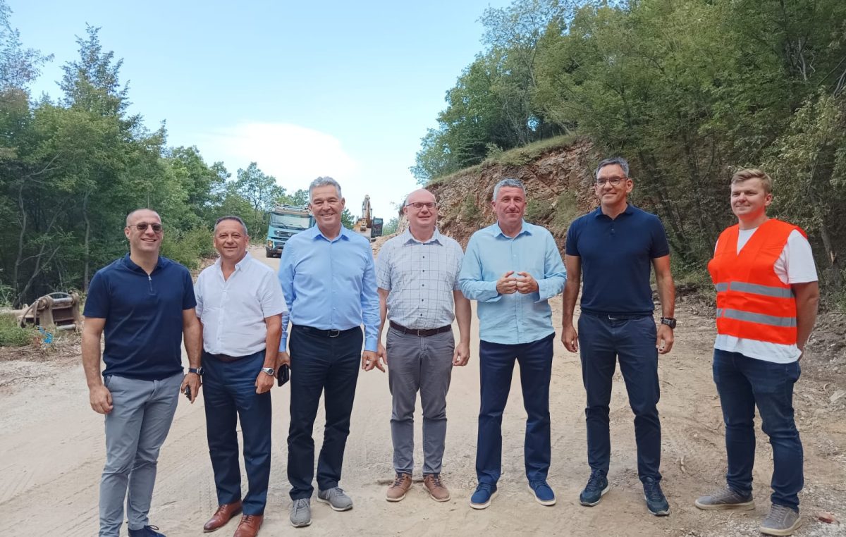 Započela druga faza sanacije ceste Melnice – JANAF