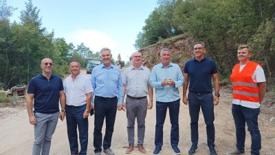 Započela druga faza sanacije ceste Melnice – JANAF