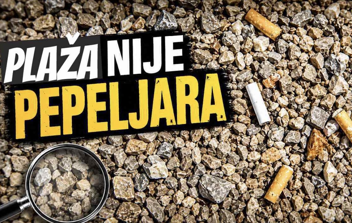 Podržite inicijativu: Plaža nije pepeljara!