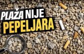 Podržite inicijativu: Plaža nije pepeljara!