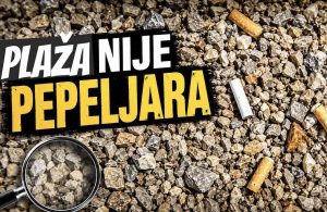 Podržite inicijativu: Plaža nije pepeljara!