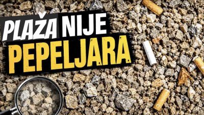Podržite inicijativu: Plaža nije pepeljara!