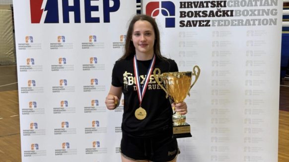 Leona Petrović državna prvakinja Hrvatske u olimpijskom boksu