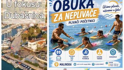 Ljeto u Malinskoj: Obuka za neplivače i brojne radionice u DUBoaku