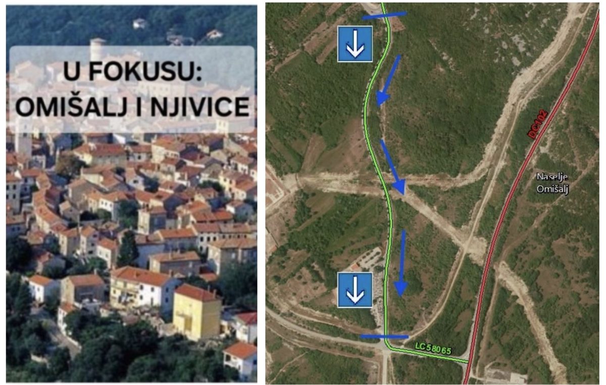 Zbog gužve: Ponovo se uvodi jednosmjeran promet na izlazu iz Omišlja u smjeru Krka