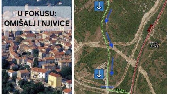 Zbog gužve: Ponovo se uvodi jednosmjeran promet na izlazu iz Omišlja u smjeru Krka