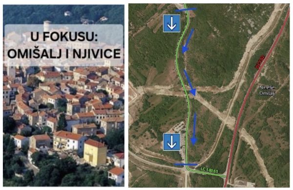 Zbog gužve: Ponovo se uvodi jednosmjeran promet na izlazu iz Omišlja u smjeru Krka