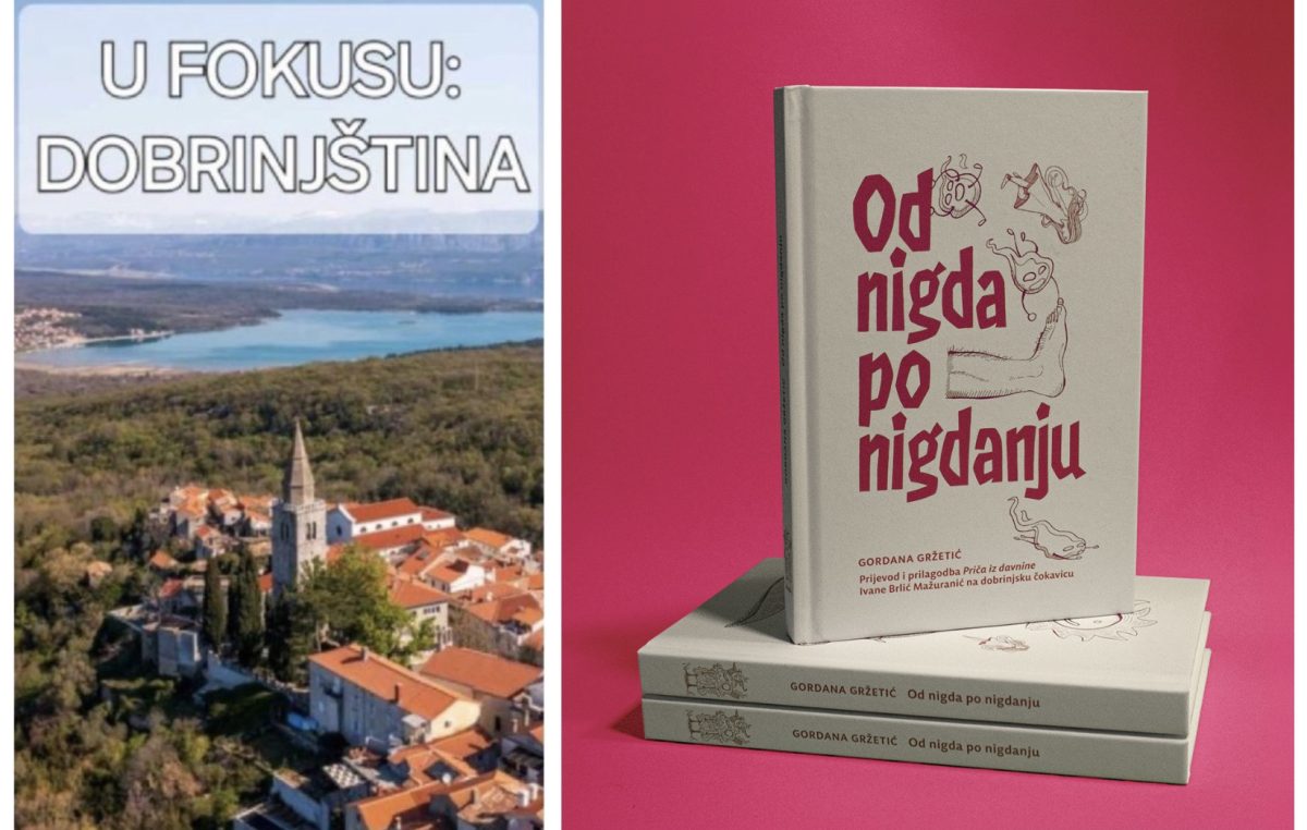 Gordana Gržetić predstavlja knjigu „Od nigda po nigdanju“ – prijevod „Priča iz davnina“ na dobrinjsku čokavicu