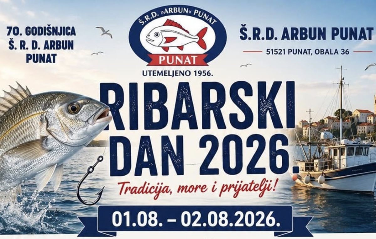 Ribarski dani u Puntu u znaku 70. obljetnice rada ŠRD Arbun, ali i fešte uz L’amour i Kožne jakne