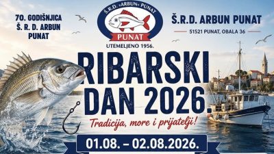 Ribarski dani u Puntu u znaku 70. obljetnice rada ŠRD Arbun, ali i fešte uz L’amour i Kožne jakne