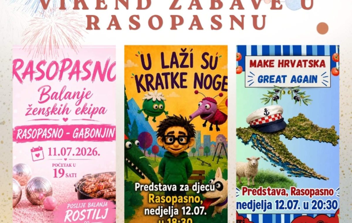 “Vikend zabave” i brojna događanja na području Dobrinjštine
