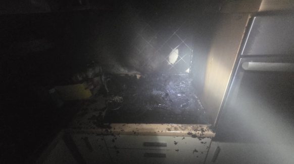 U stanu na području Krka planuo požar
