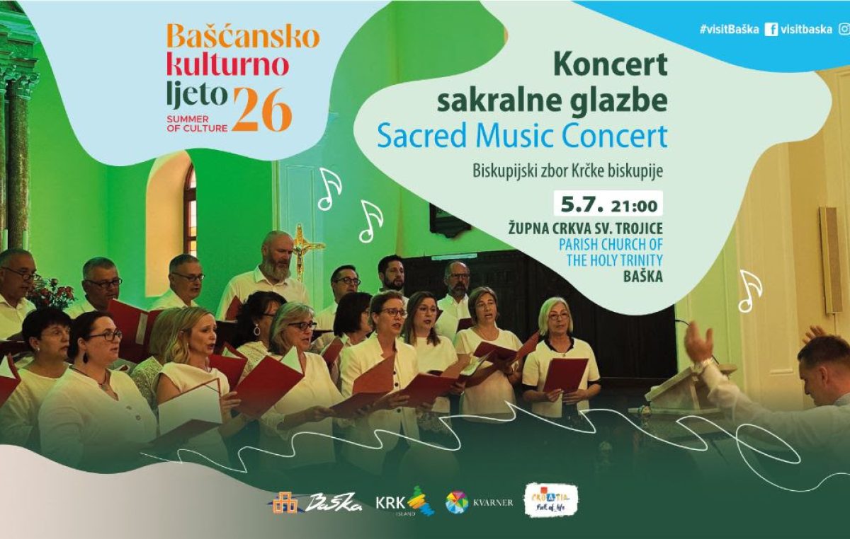 Prvi srpanjski tjedan u Baški: Glazba, umjetnost i jutra uz more