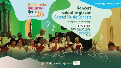 Prvi srpanjski tjedan u Baški: Glazba, umjetnost i jutra uz more
