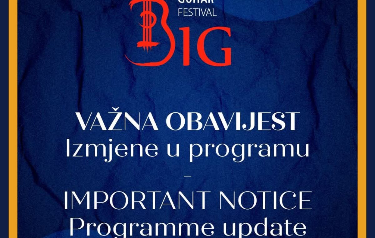Loše vrijeme izmijenilo program BIG festivala u Baški, evo što se sve mijenja