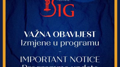 Loše vrijeme izmijenilo program BIG festivala u Baški, evo što se sve mijenja