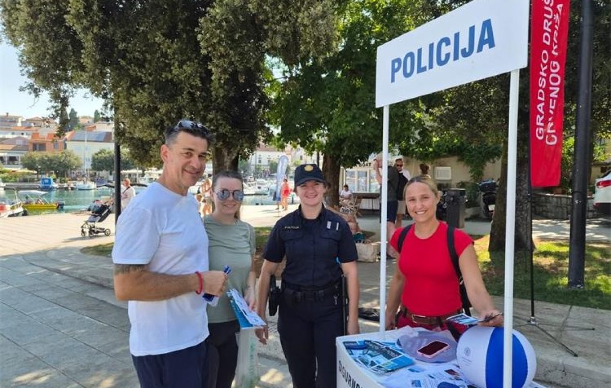 Projekt „Sigurna turistička destinacija“ nastavlja se i na Krku