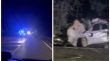 [VIDEO] Teška prometna nesreća kod Malinske, automobil je neprepoznatljiv