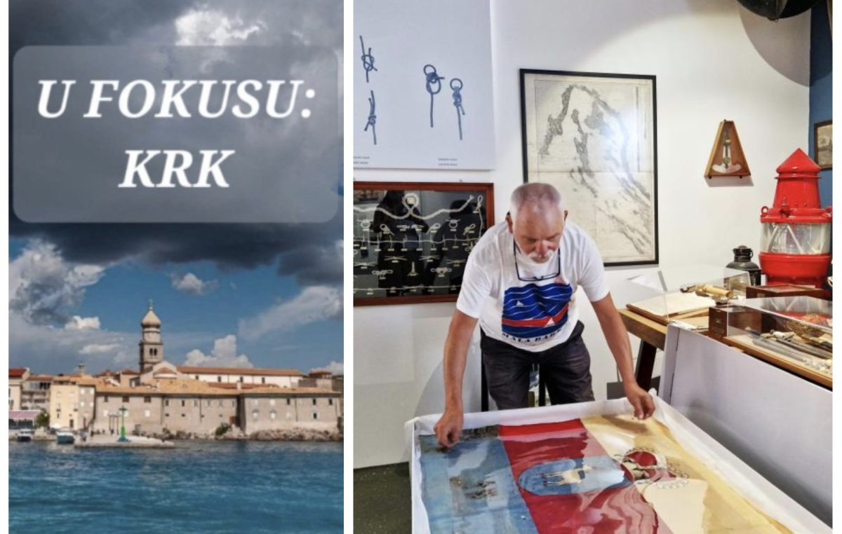 U Baški su njome mahale maškare, a iznimno je vrijedna: Krk čuva posljednju zastavu Markgrofovije Istre