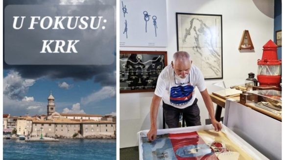 U Baški su njome mahale maškare, a iznimno je vrijedna: Krk čuva posljednju zastavu Markgrofovije Istre