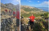 HGSS intervenirao kod Baške: Strani biciklisti se izgubili na Mječevom platou