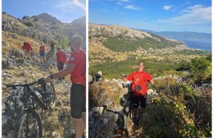 HGSS intervenirao kod Baške: Strani biciklisti se izgubili na Mječevom platou