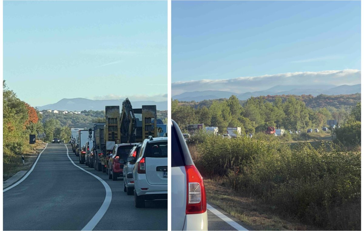 Zbog teške prometne nesreće Krčki most jutros zatvoren za sav promet