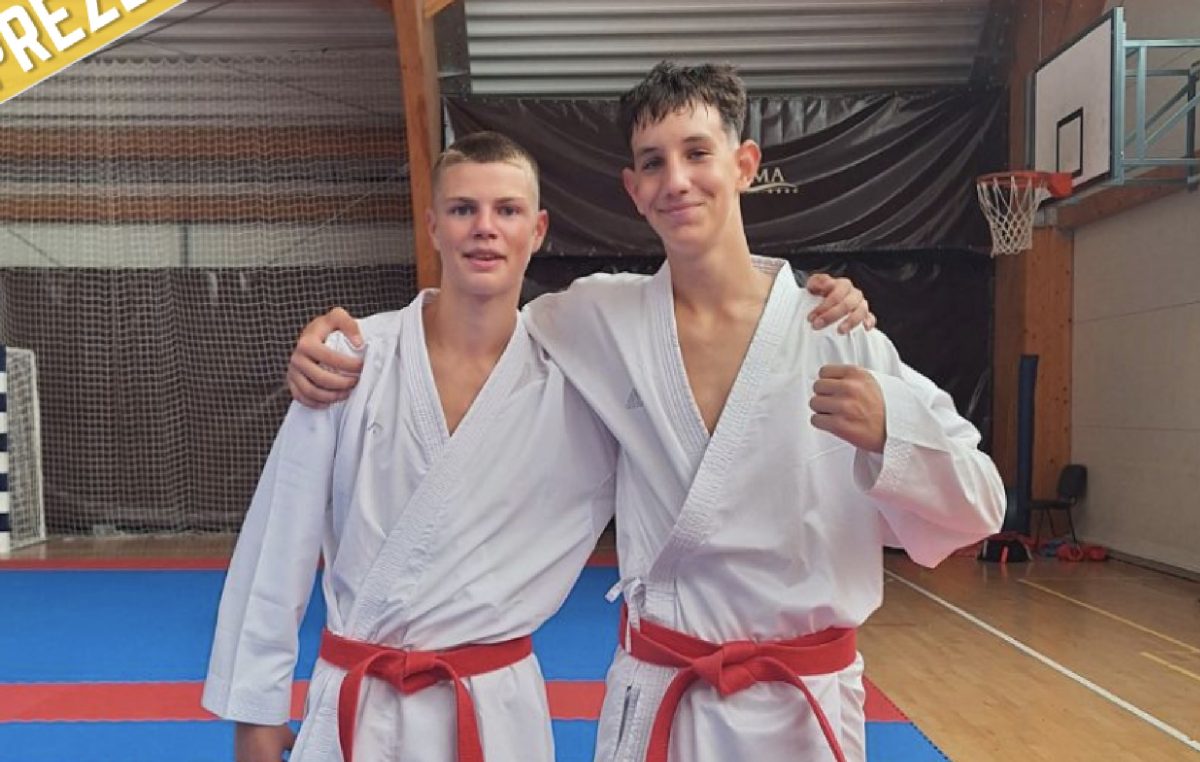 Zaslužena prilika: Adrian Badurina u Prelogu skupljao iskustvo s karate reprezentacijom