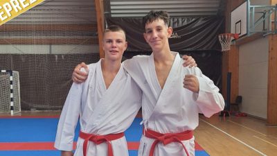 Zaslužena prilika: Adrian Badurina u Prelogu skupljao iskustvo s karate reprezentacijom