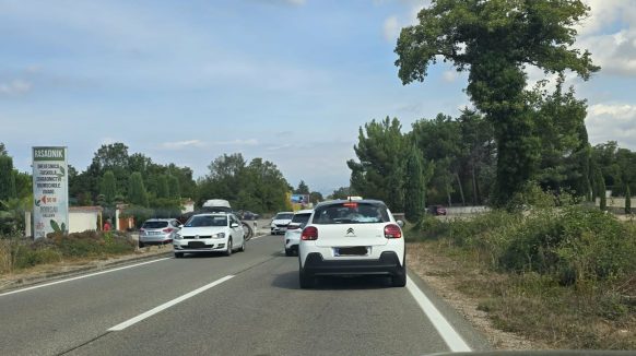Lančani sudar kod Malinske i kilometarske kolone prema Krčkom mostu