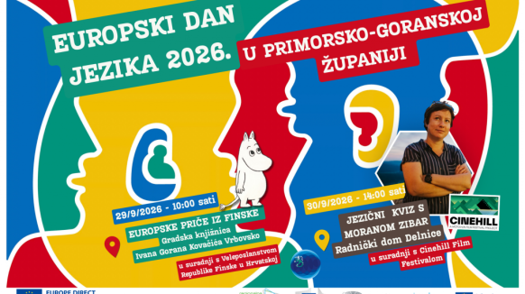 Europski dan jezika u Primorsko-goranskoj županiji obilježavamo s dva događanja u Gorskom kotaru