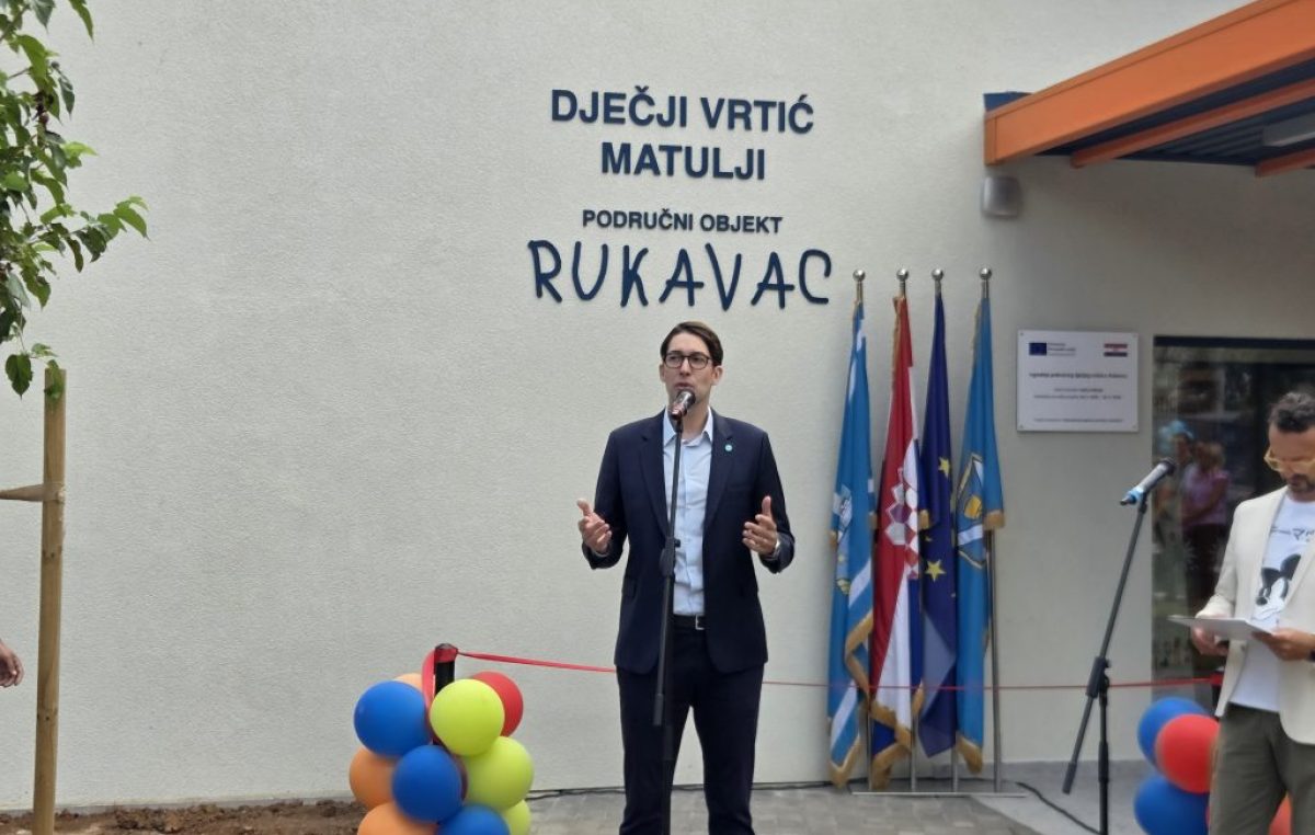Otvoren novi dječji vrtić u Rukavcu: Osigurano novih 96 mjesta za jasličku i vrtićku djecu