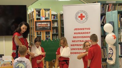 Uz najmlađe volontere, u Krku obilježen Svjetski dan prve pomoći