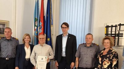 Ulaganje u vatrogastvo je ulaganje u sigurnost: Održan svečani sastanak povodom odlaska u mirovinu Nikole Tramontane
