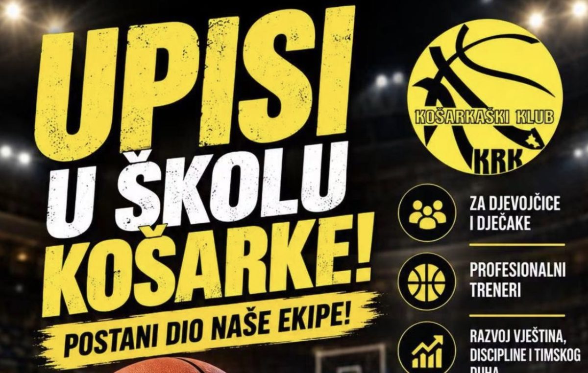 U tijeku su upisi u školu košarke KK Krk