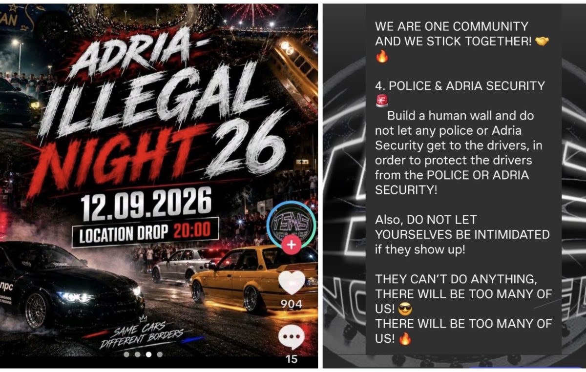 Policija: “Na ilegalnim car meetovima na Krku izdali smo više od 280 kazni”