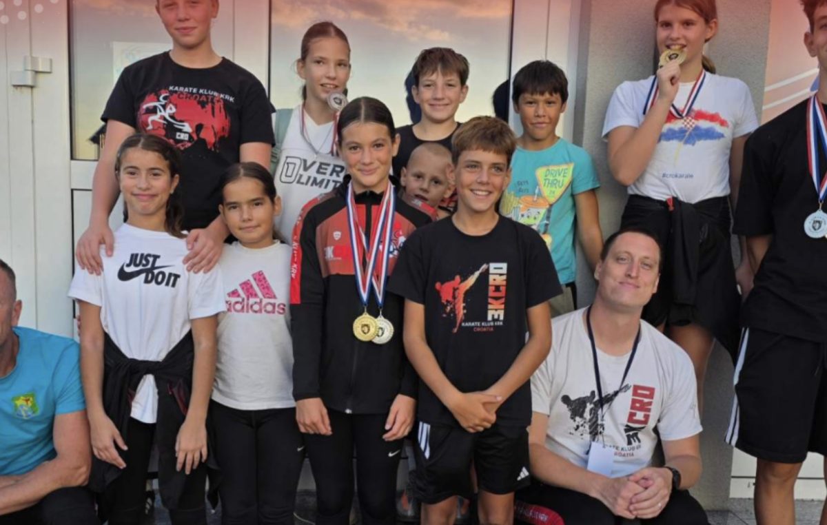 Sedam medalja na Gorica Openu: Krčki karatisti odlični na početku nove natjecateljske sezone