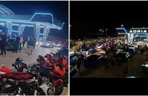 I sinoć se održao ilegalni car meet kod Malinske: Policija zaustavila četiri motocikla i pet osobnih vozila