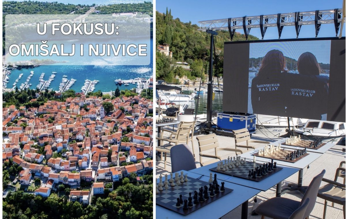 Riva u Omišlju postala velika šahovska pozornica: Arina Kiseleva i Lara Zagorac slavile na 4. Ženskom šahovskom festivalu