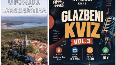 Glazbena pub kviz večer u Društvenom domu Kras