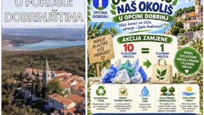 Eko akcija u Dobrinju: Za 10 plastičnih vrećica – jedna platnena