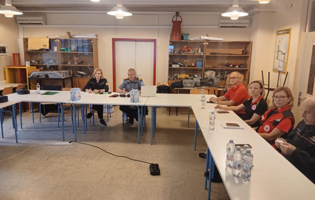 Na području Mlake održana vježba civilne zaštite za slučaj tehničko-tehnološke nesreće