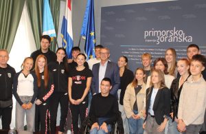 Mladi prvaci i prvakinje na prijemu kod župana Lukanovića: „Trud i odricanje se uvijek isplate“