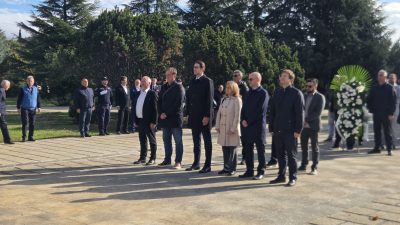 Delegacija Primorsko-goranske županije položila vijence uoči blagdana Svih svetih