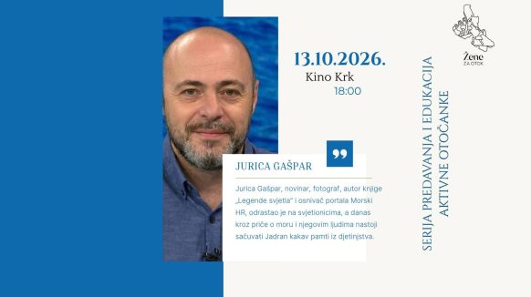 Jurica Gašpar u Krku: od života na svjetioniku do borbe za Jadran